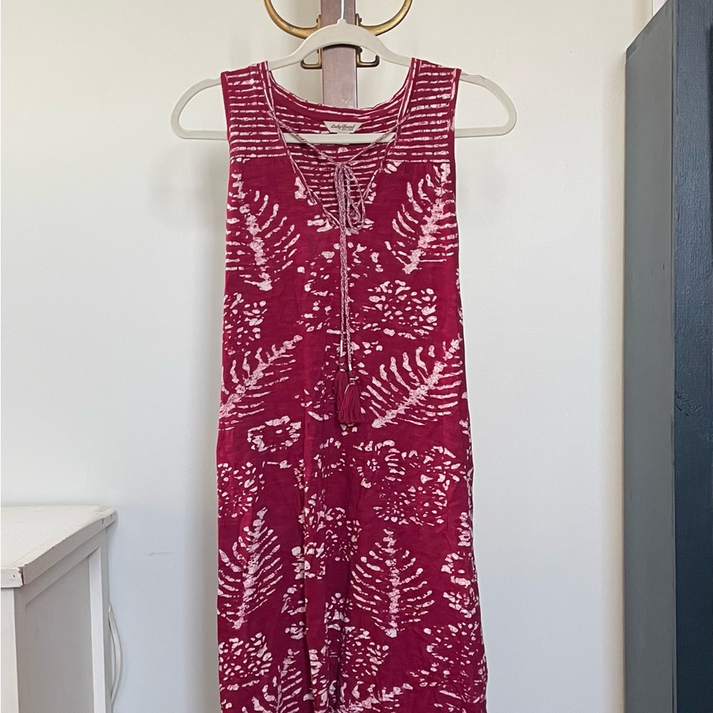 Moodily Tropical Cotton Dress by Lucky Brand
